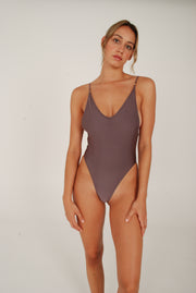 Iman one piece in taupe